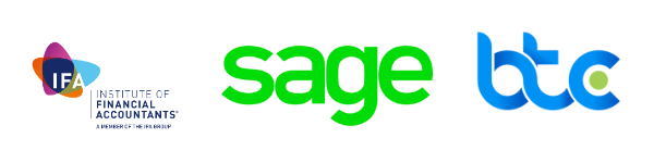 Sage BTC and IFA logos